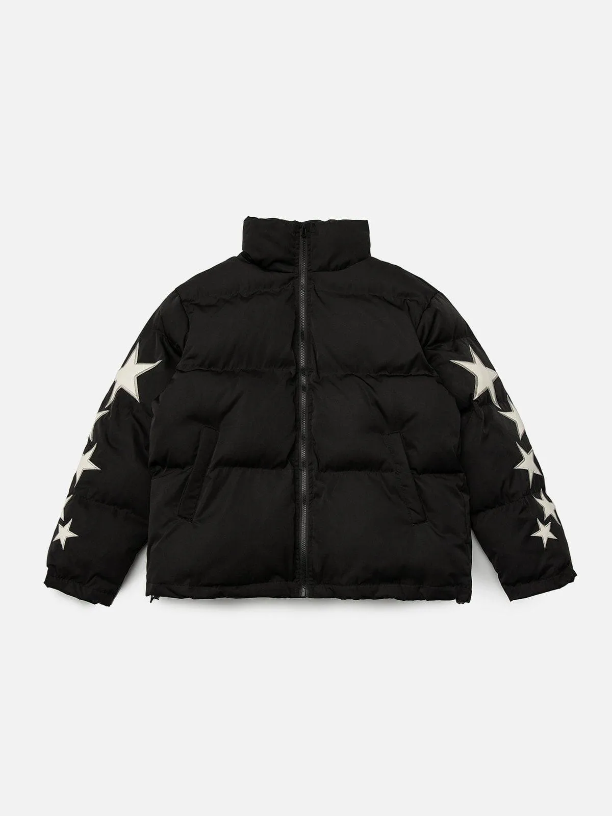Rimiro - Star Letter Embroidery Winter Coat