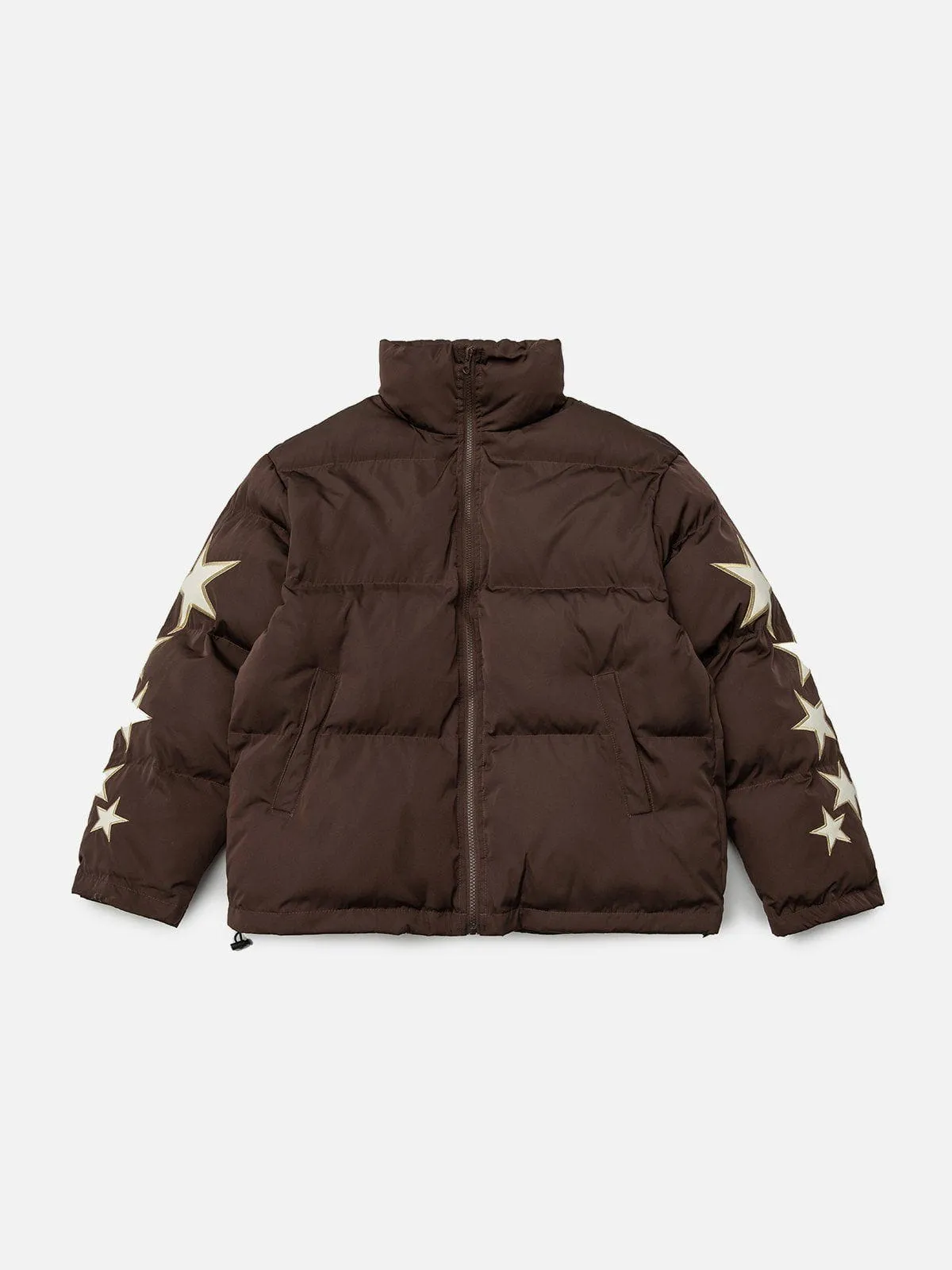 Rimiro - Star Letter Embroidery Winter Coat