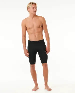 RIP CURL DAWN PATROL 1MM NEO SHORTS - BLACK