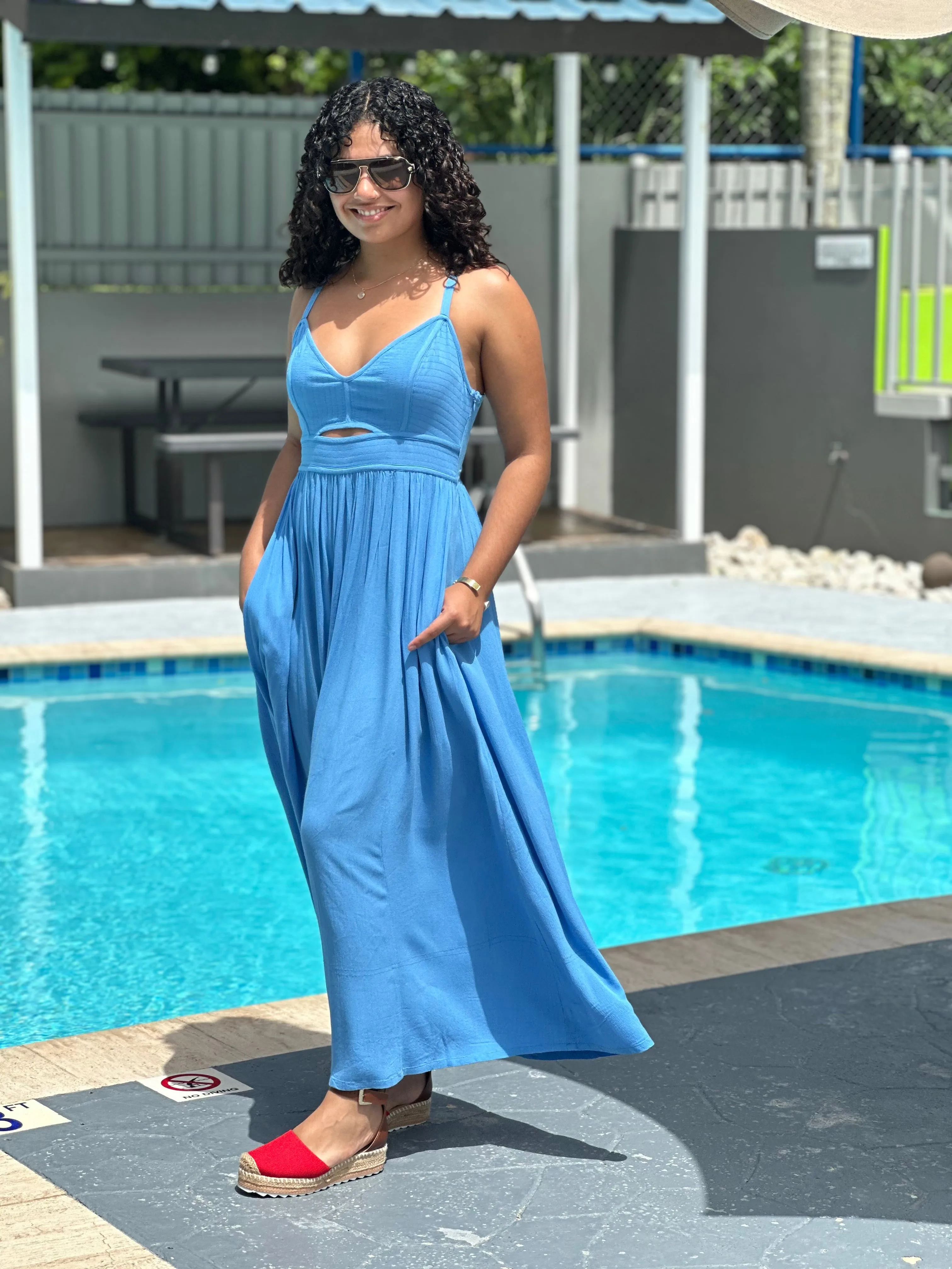 Roble Blue Maxi