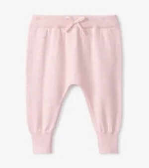 Rose Melange Pull on Sweater Pant