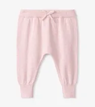 Rose Melange Pull on Sweater Pant