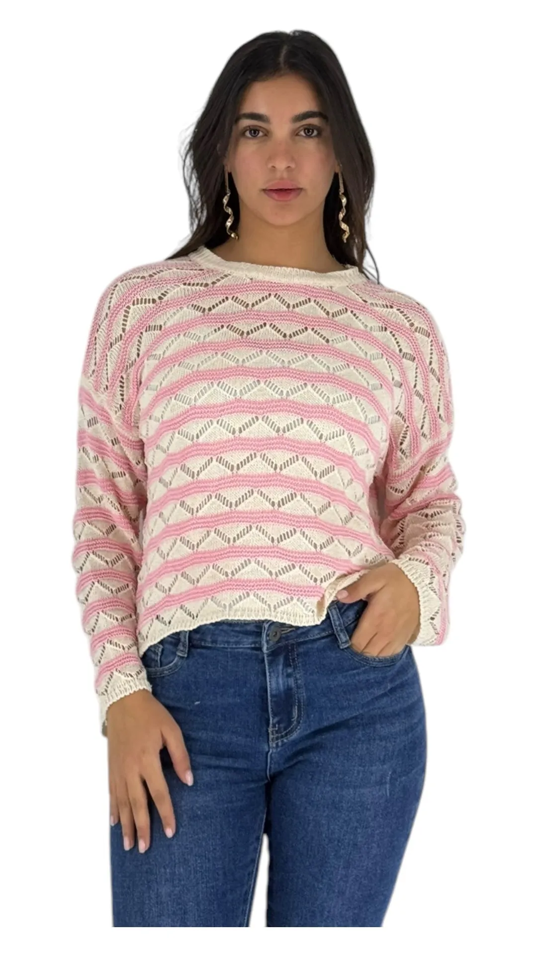Rossini pink top