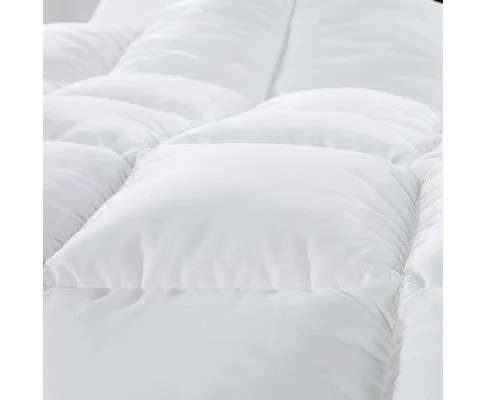 Royal Comfort 500GSM Soft Goose Feather Down Quilt Duvet Doona 95% Feather 5% Down All-Seasons