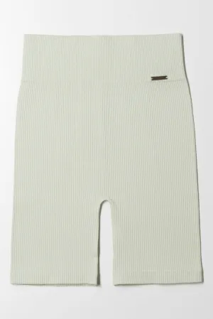 Seamless Cycle Short Green