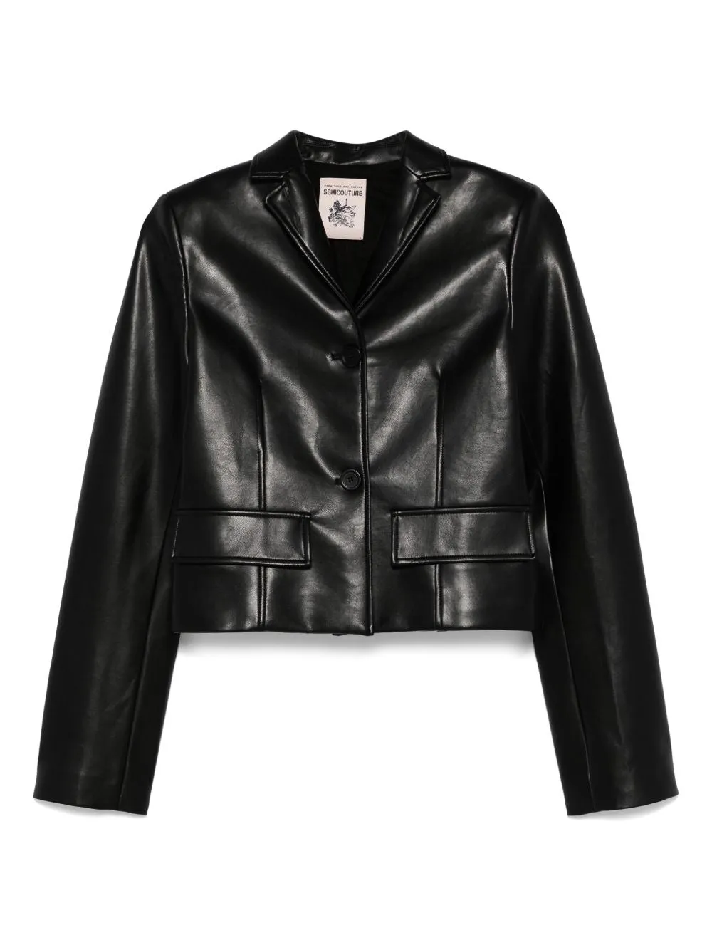 Semicouture Jackets Black