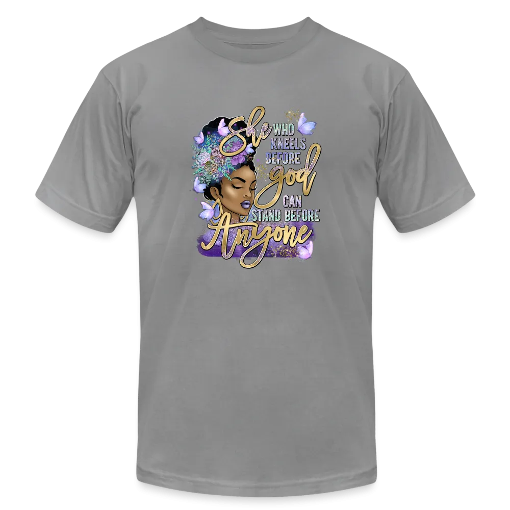 She Who Kneels Before God Unisex Jersey T-Shirt