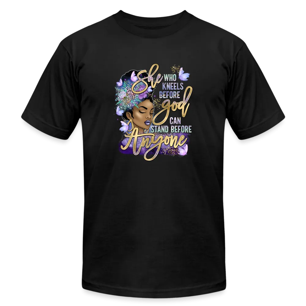 She Who Kneels Before God Unisex Jersey T-Shirt