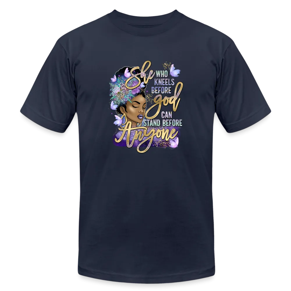 She Who Kneels Before God Unisex Jersey T-Shirt