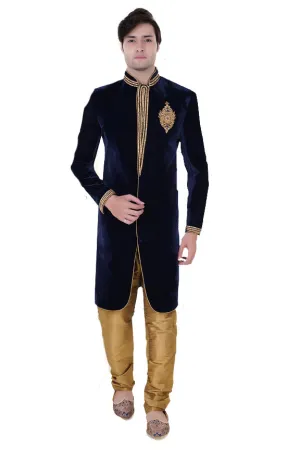 Sherwani (Custom Tailored) - (D.No.-1046)