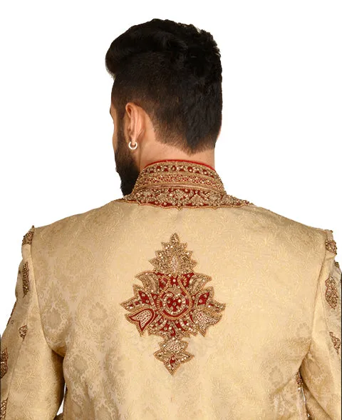 Sherwani (Custom Tailored) - (D.No.-1182)