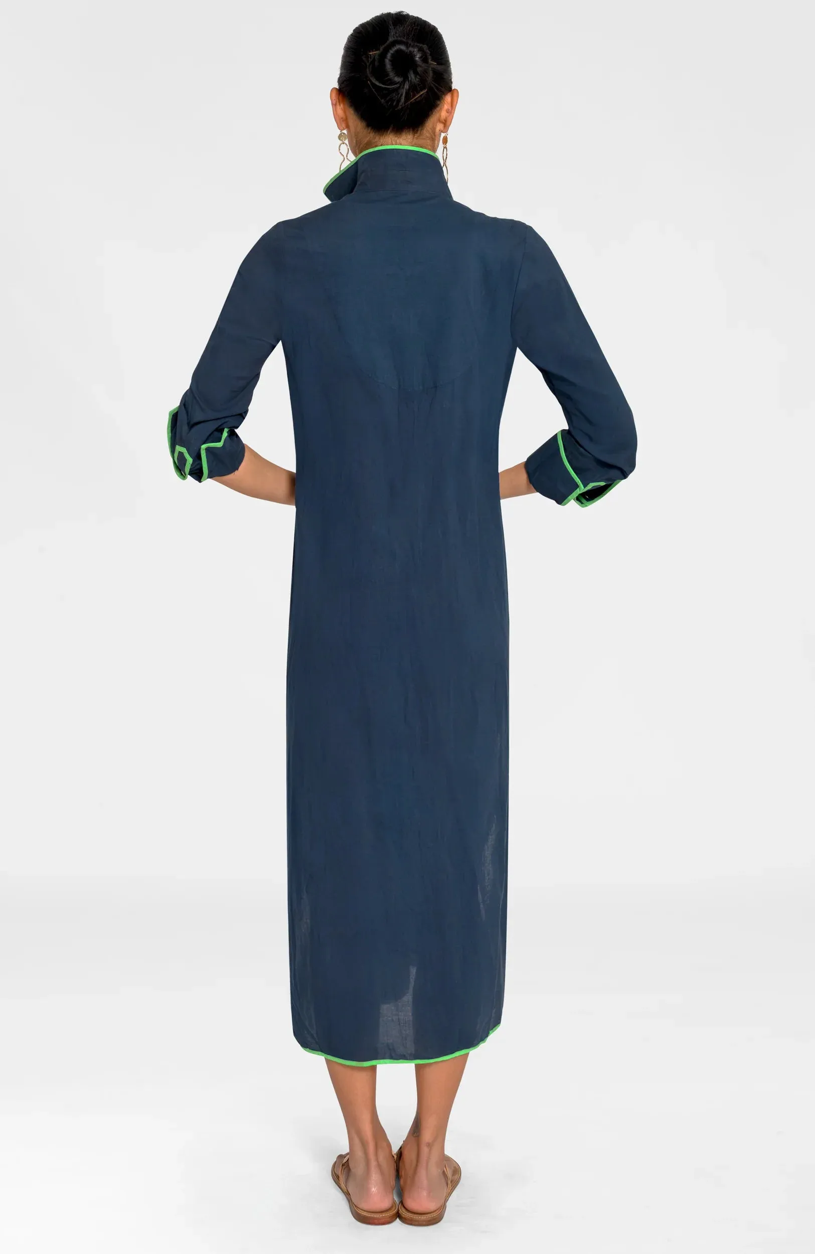 Shirt Tails Long Dress by Gretchen Scott