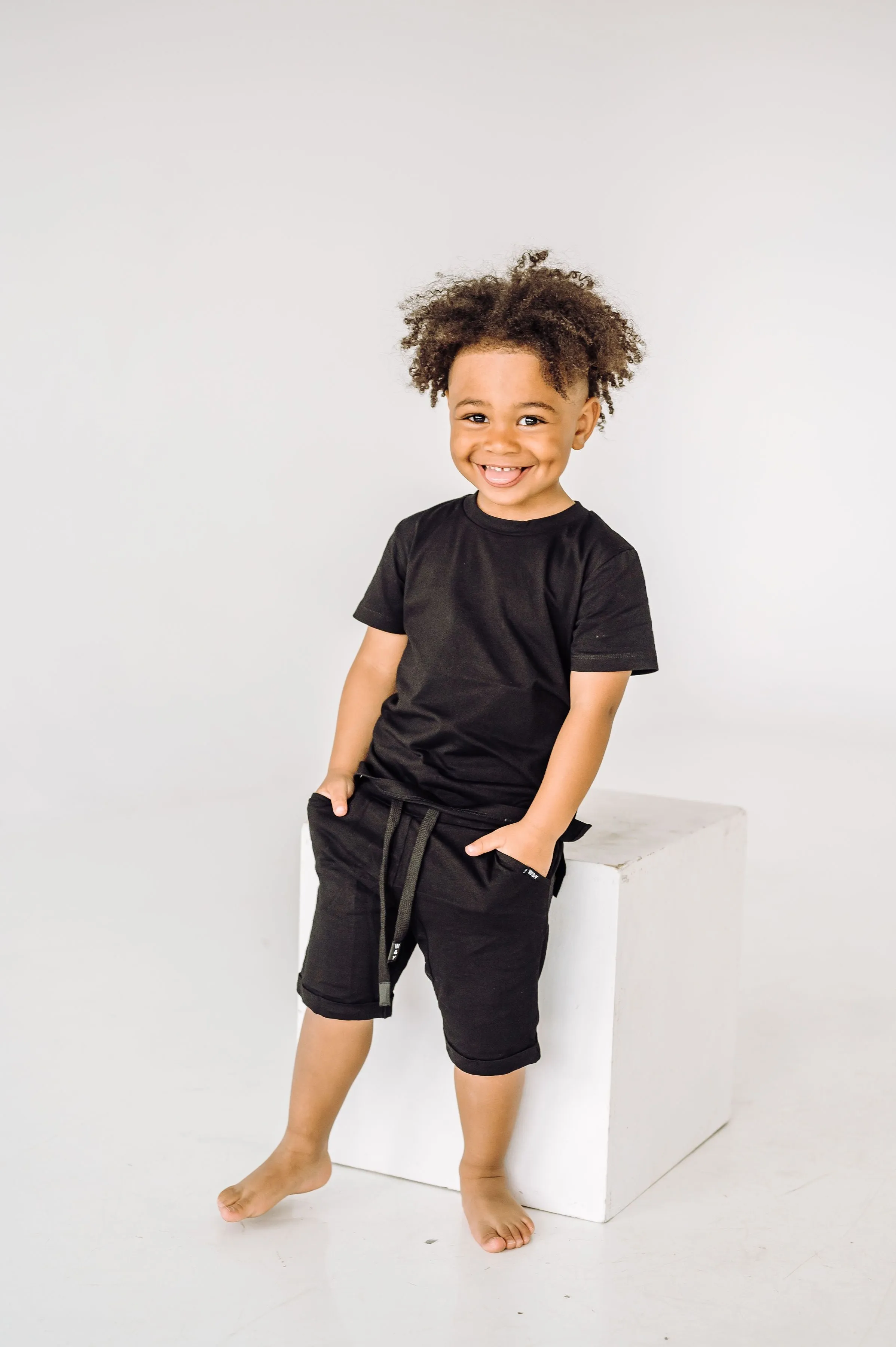 Short évolutives Mix & Match NOIR
