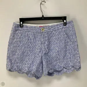 Shorts By Lilly Pulitzer In Blue & White, Size: 0
