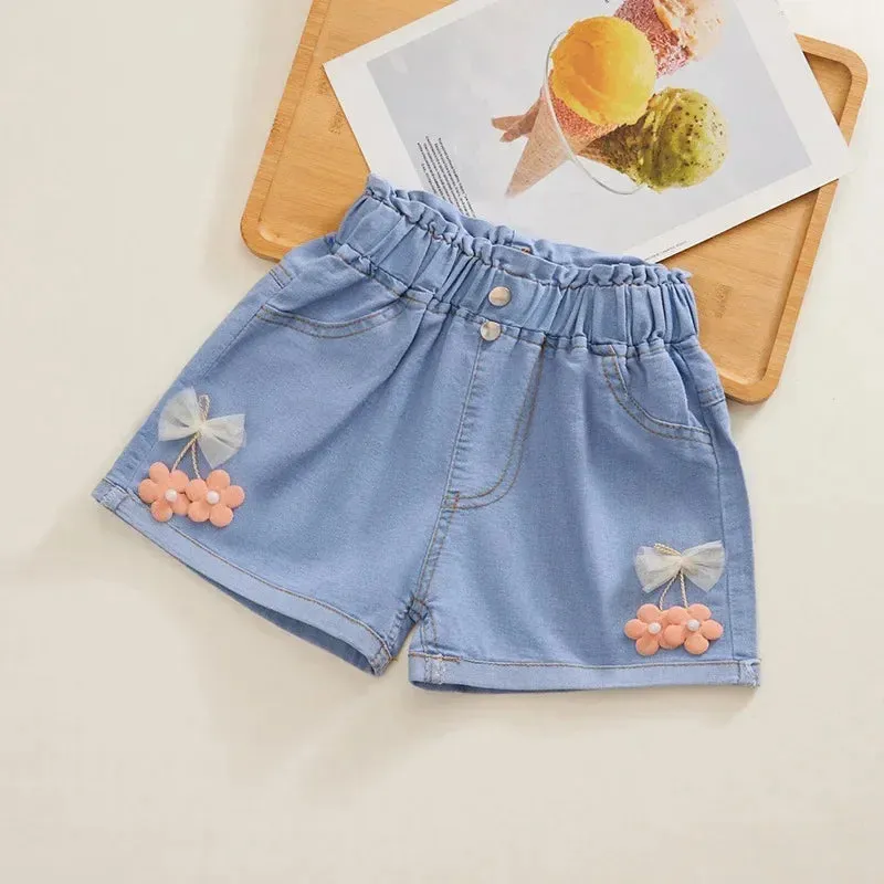 Shorts Jeans - 3 a 10 anos