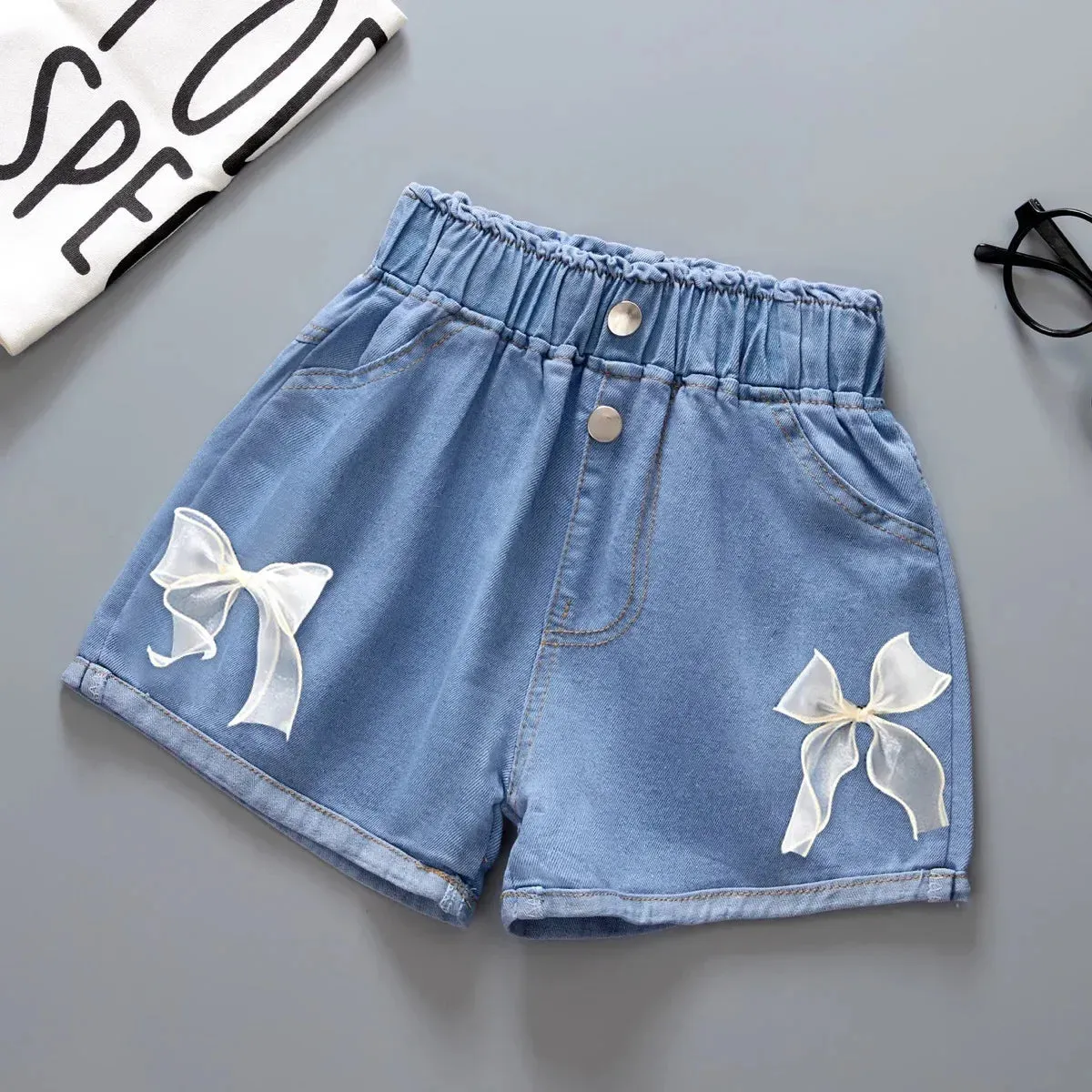 Shorts Jeans - 3 a 10 anos