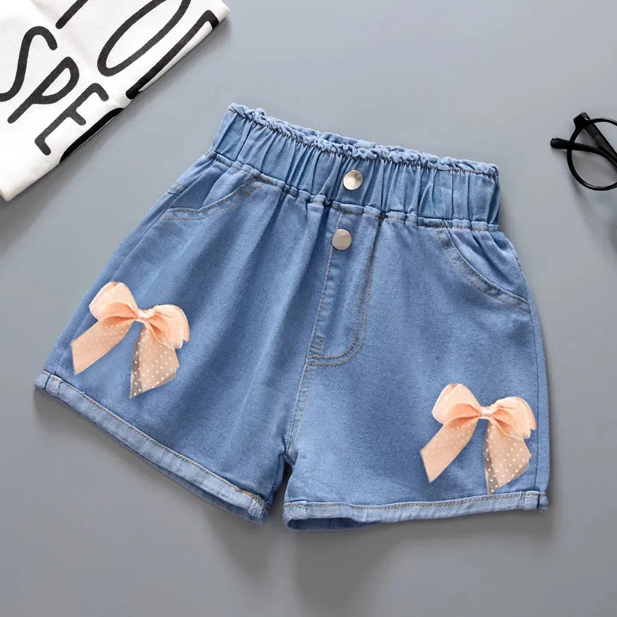 Shorts Jeans - 3 a 10 anos