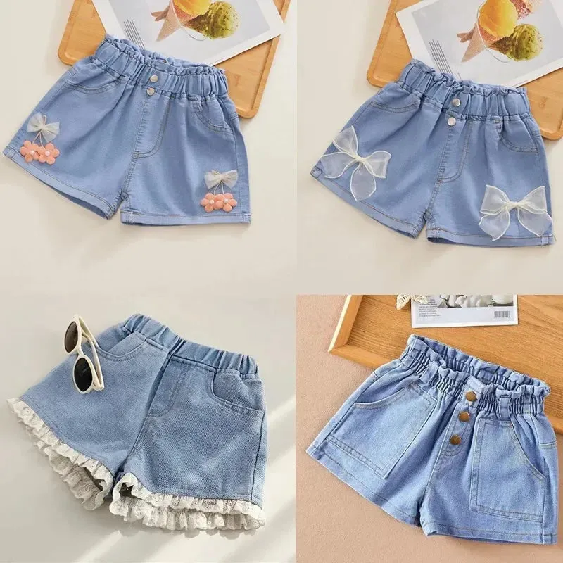 Shorts Jeans - 3 a 10 anos