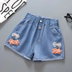 Shorts Jeans - 3 a 10 anos