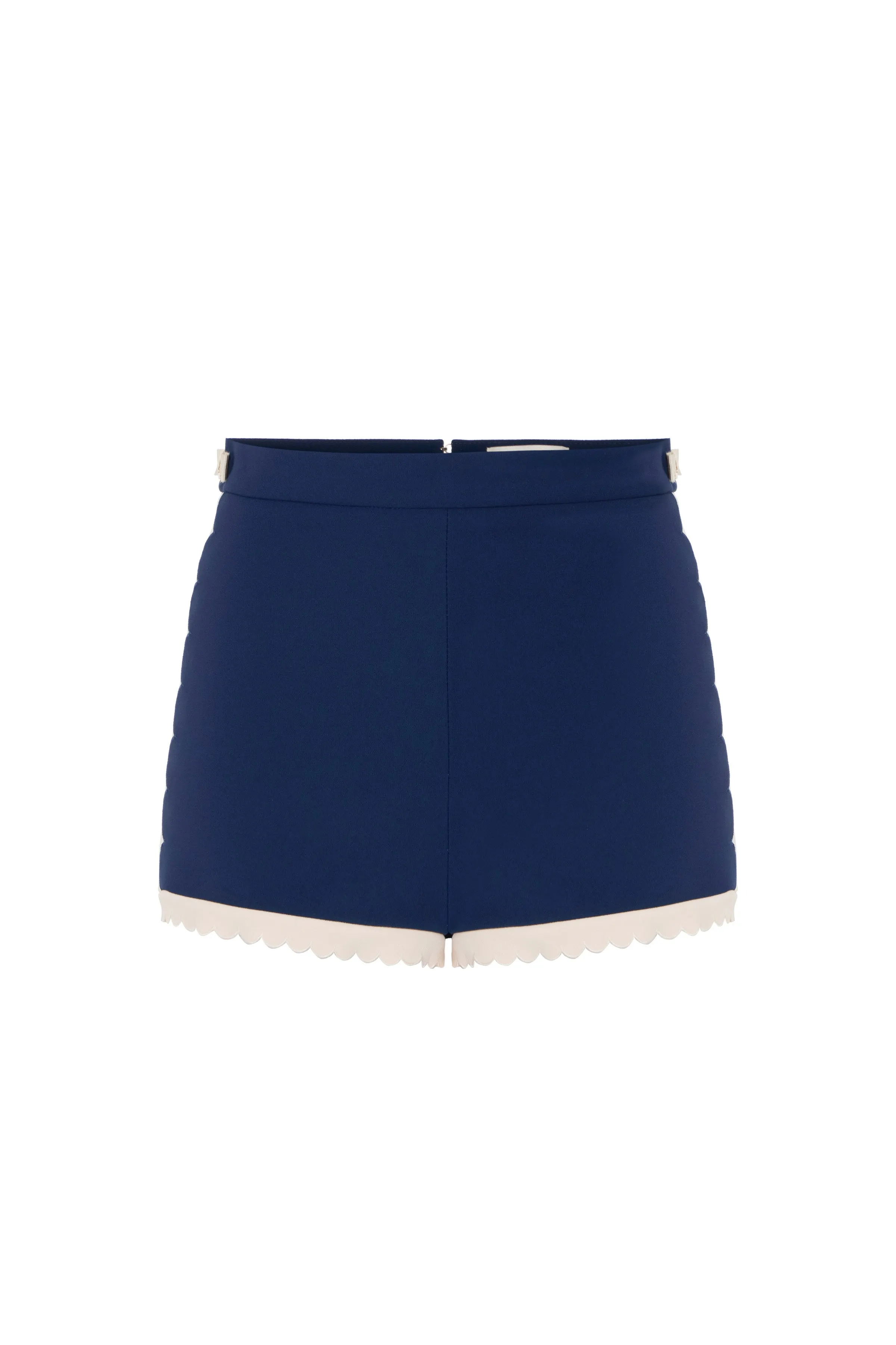 Shorts Stretch con Smerlo Ricamato