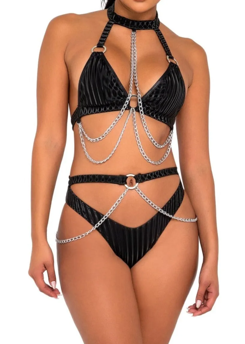 Sleek Seduction' High-Waisted Shorts W/ Cutout Panel