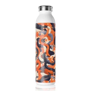 Slim Water Bottle - Neville Marichyasana Snakes