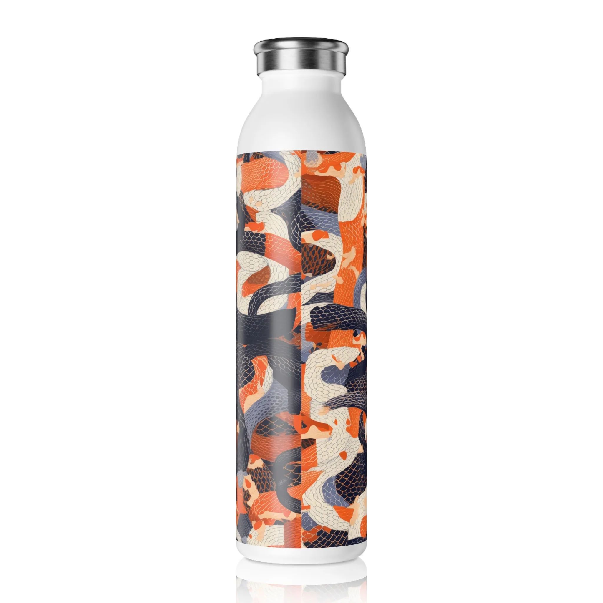 Slim Water Bottle - Neville Marichyasana Snakes