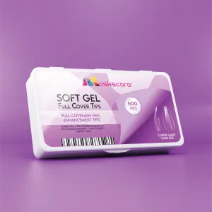 Soft Gel Tips - Full Cover (Coffin Long)