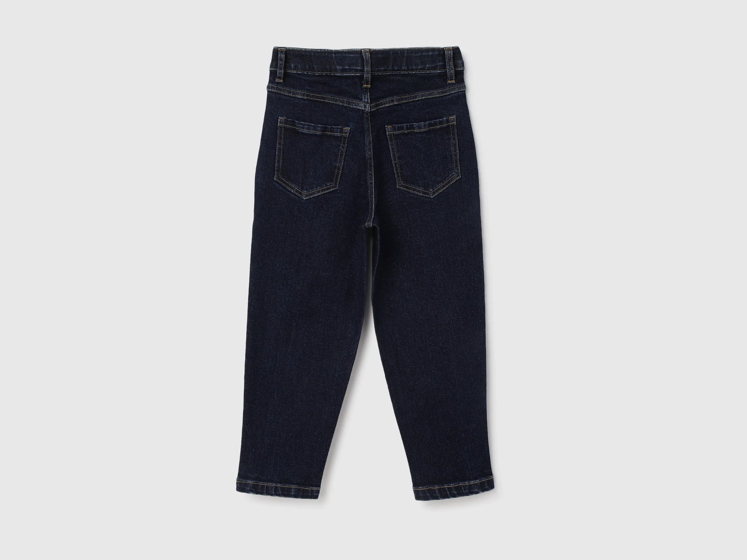 Solid Pattern Slouchy Fit Jeans