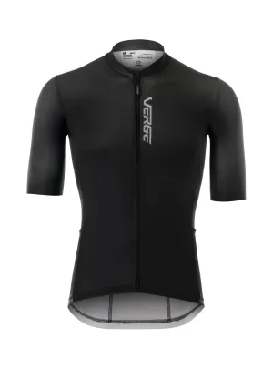 SOLIDS ADVENTURE SS JERSEY - MEN'S - BLACK