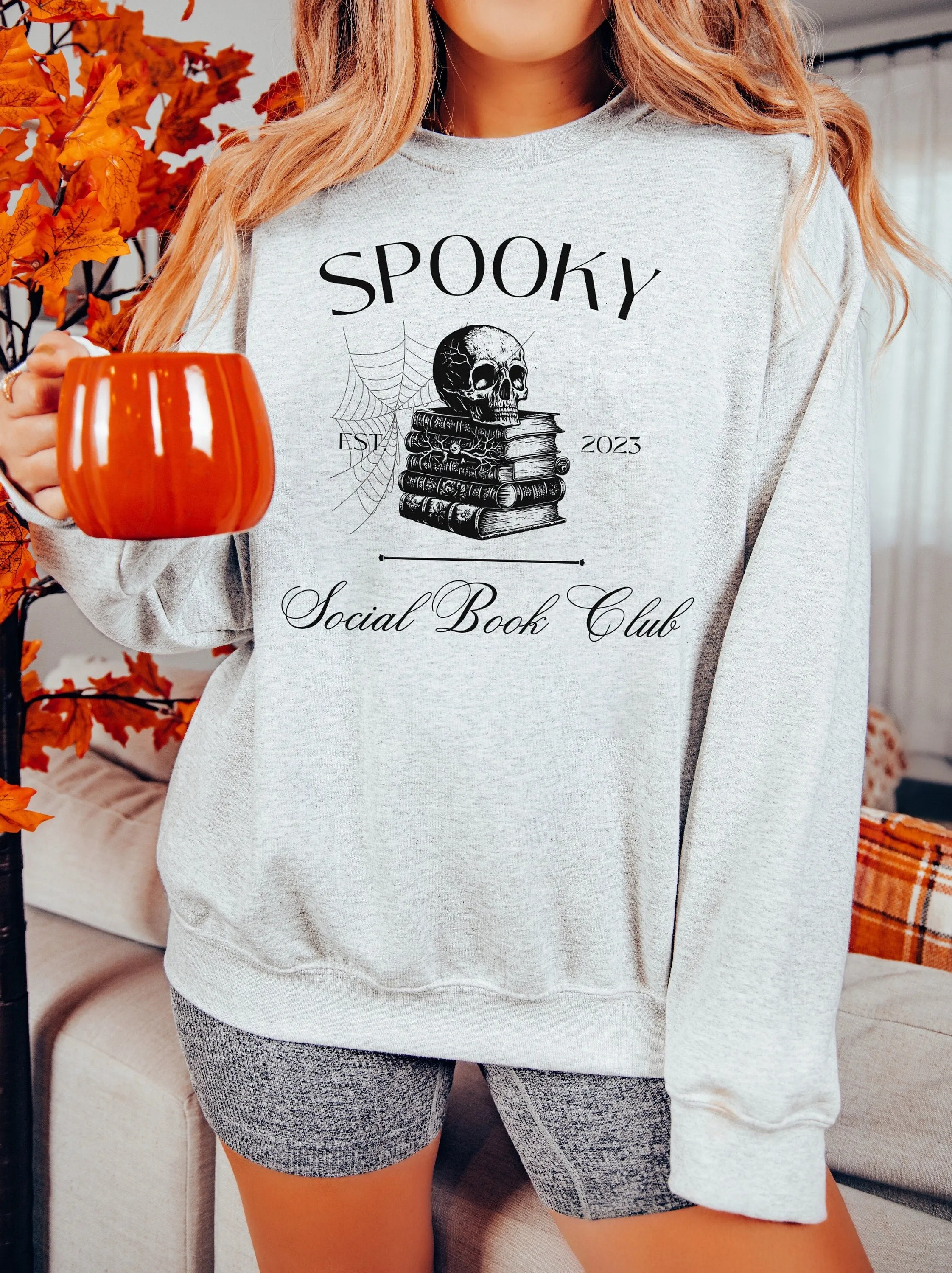 Spooky Social Book Club Sweatshirt