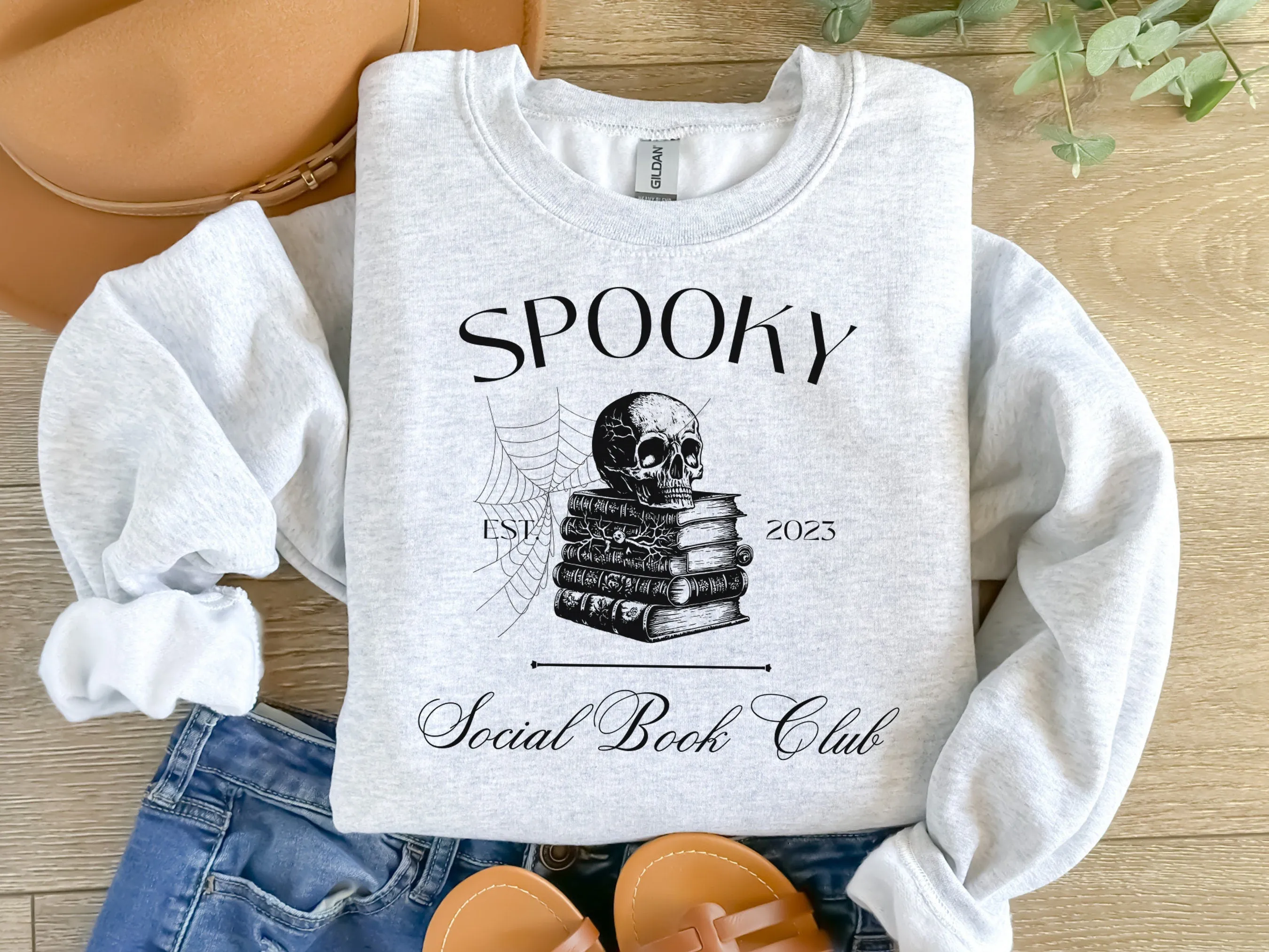Spooky Social Book Club Sweatshirt