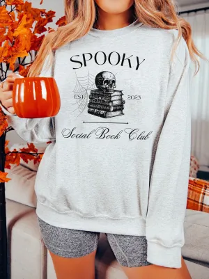 Spooky Social Book Club Sweatshirt