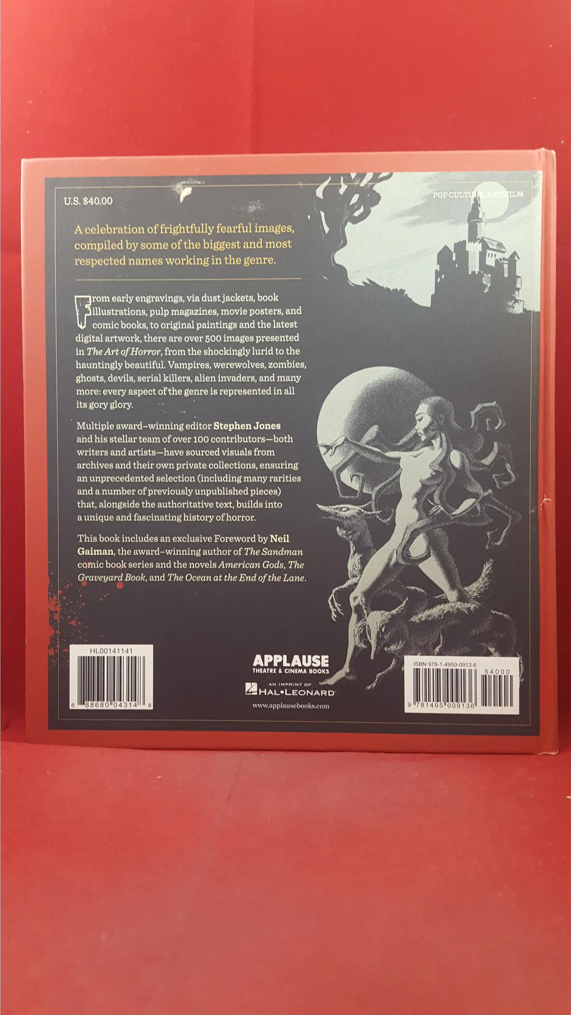 Stephen Jones - The Art of Horror, Applause Theatre & Cinema Books, 2015