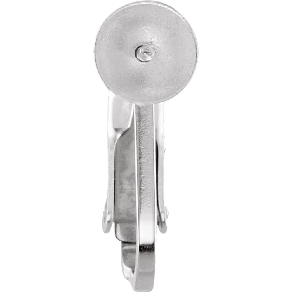 Sterling Silver French Screw Back Earring