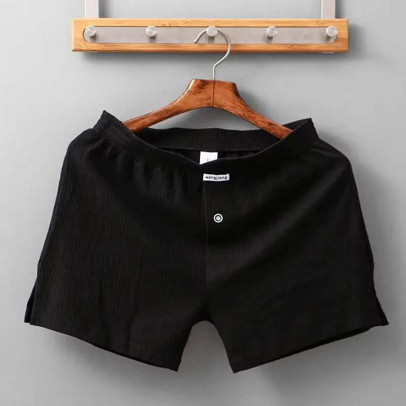 Stretch Cotton Underwear Men Boxer Shorts