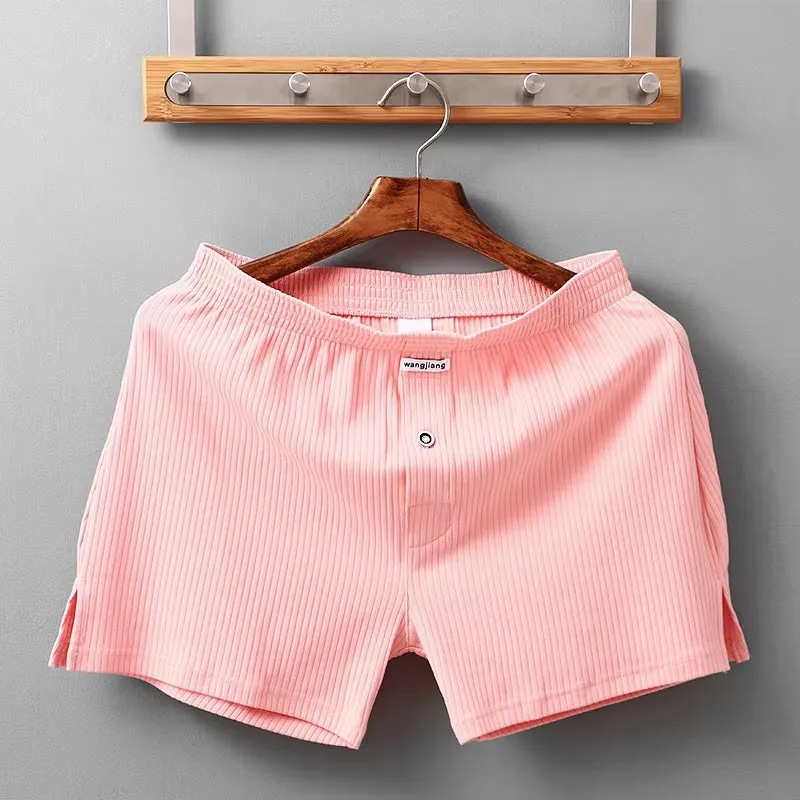 Stretch Cotton Underwear Men Boxer Shorts