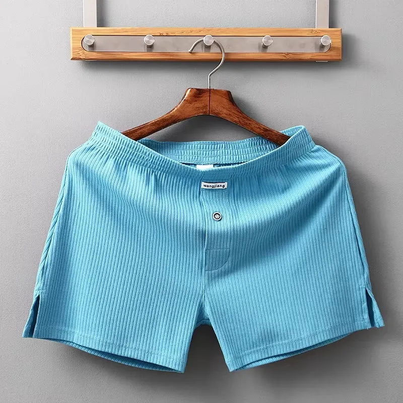 Stretch Cotton Underwear Men Boxer Shorts