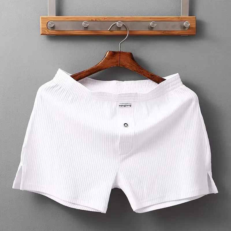 Stretch Cotton Underwear Men Boxer Shorts