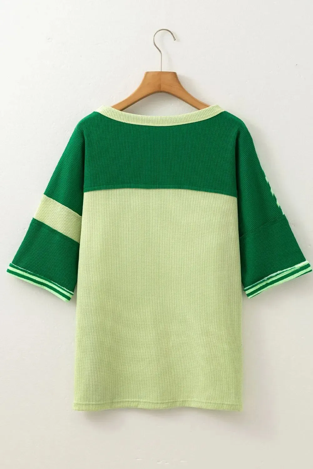 Striped Textured Half Sleeve T-Shirt