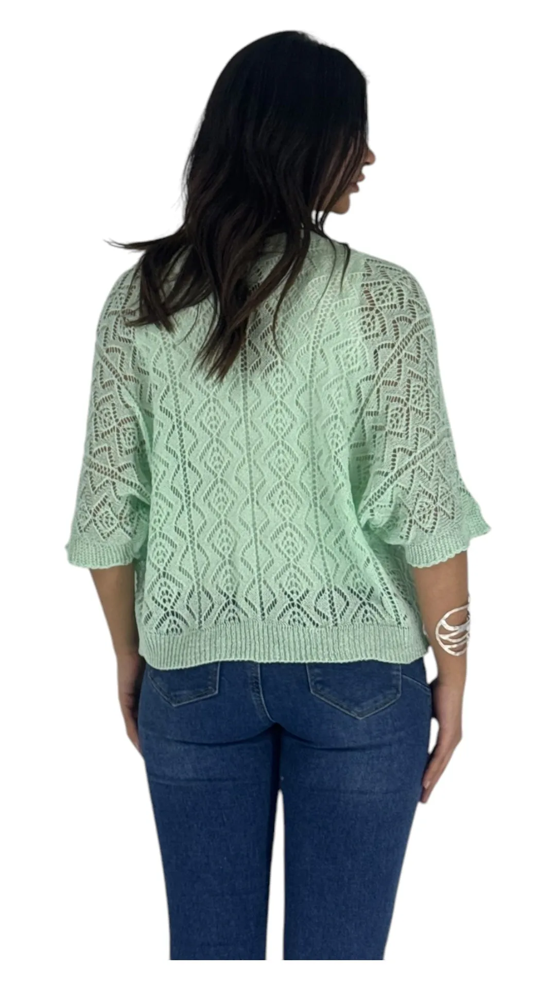 Sugar green cardigan