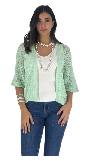 Sugar green cardigan