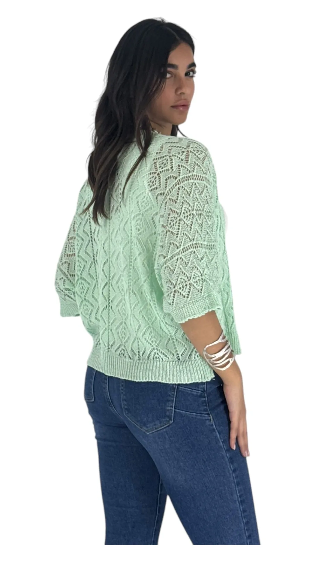 Sugar green cardigan