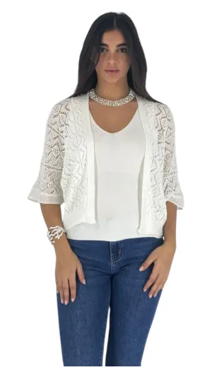Sugar white cardigan