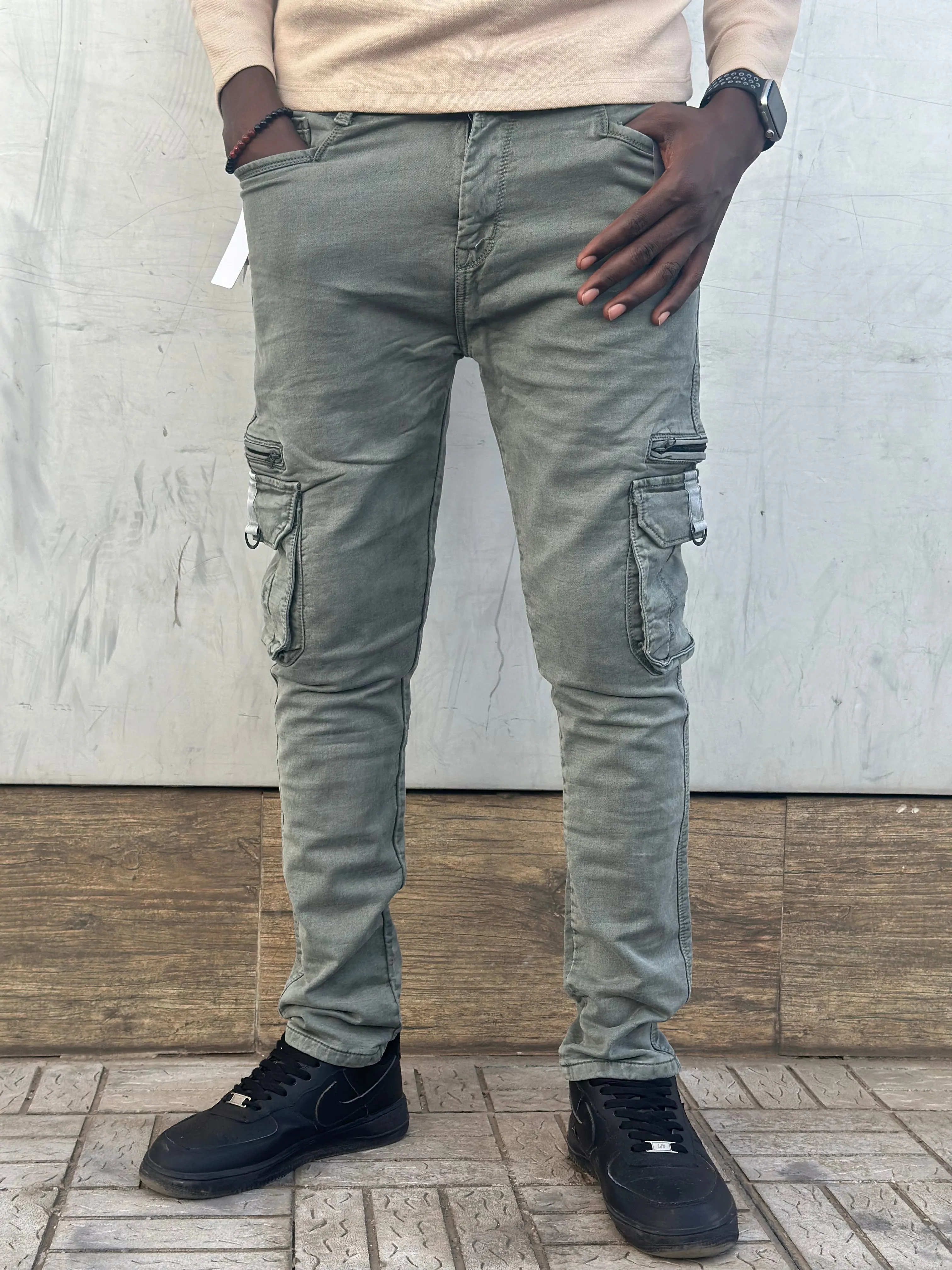 Superboy Slim-Fit Cargo Jeans