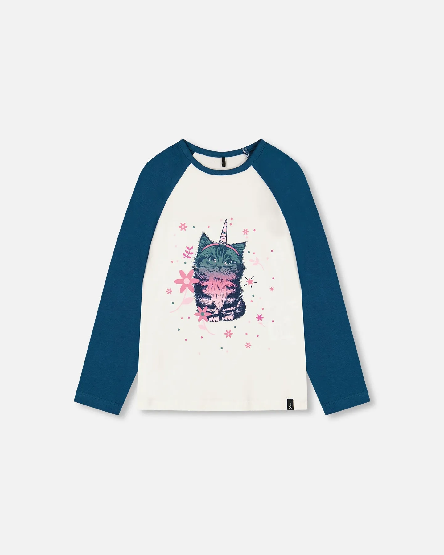 T-shirt raglan chats les essentiels G20Z70
