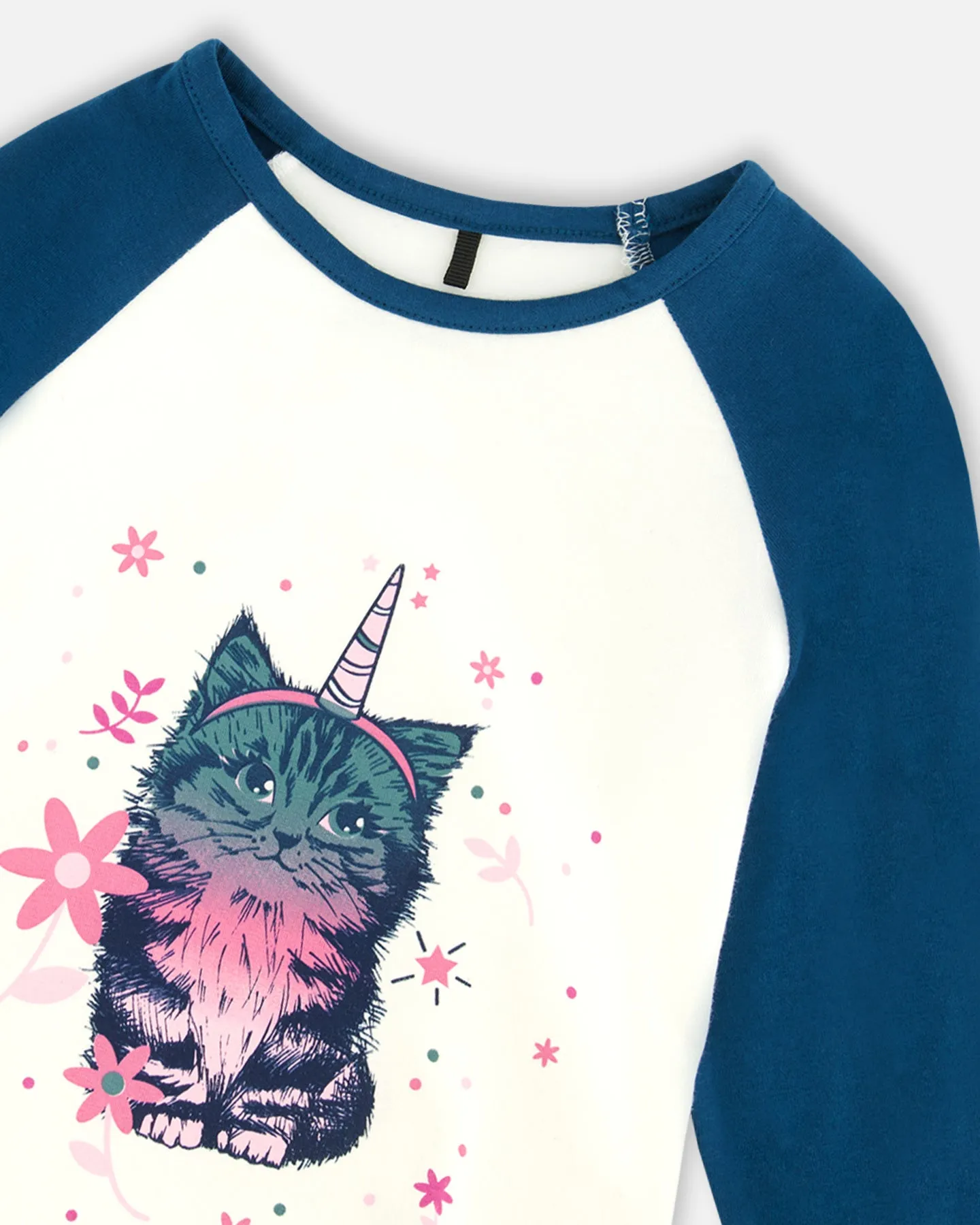 T-shirt raglan chats les essentiels G20Z70