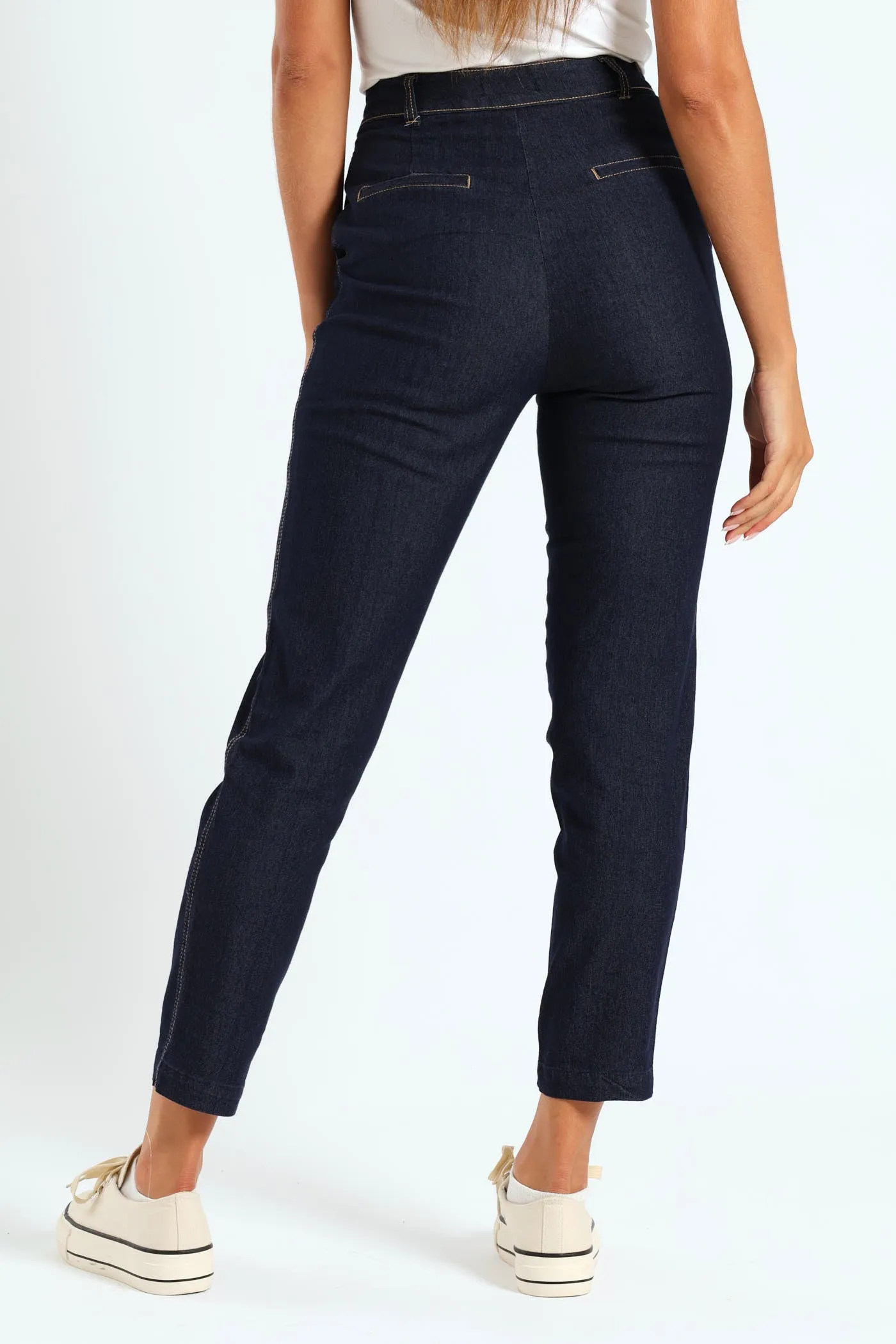 Tailored Slimleg Jean - Dark Wash