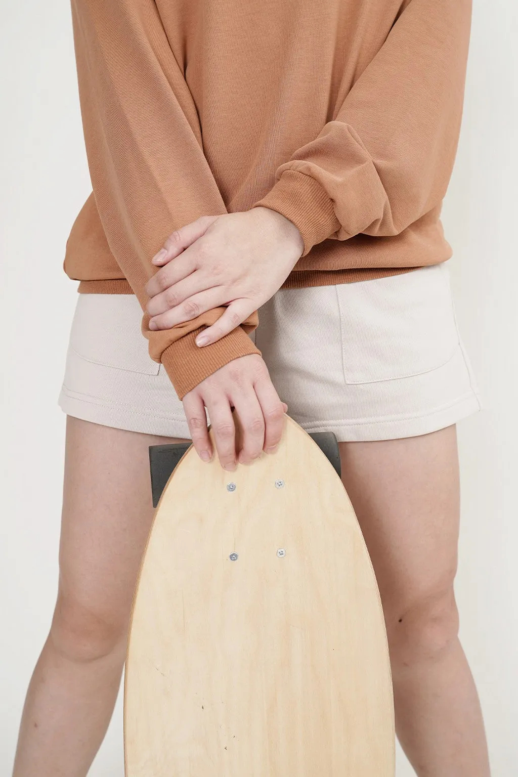 Tayte Sweat Shorts (Almond)