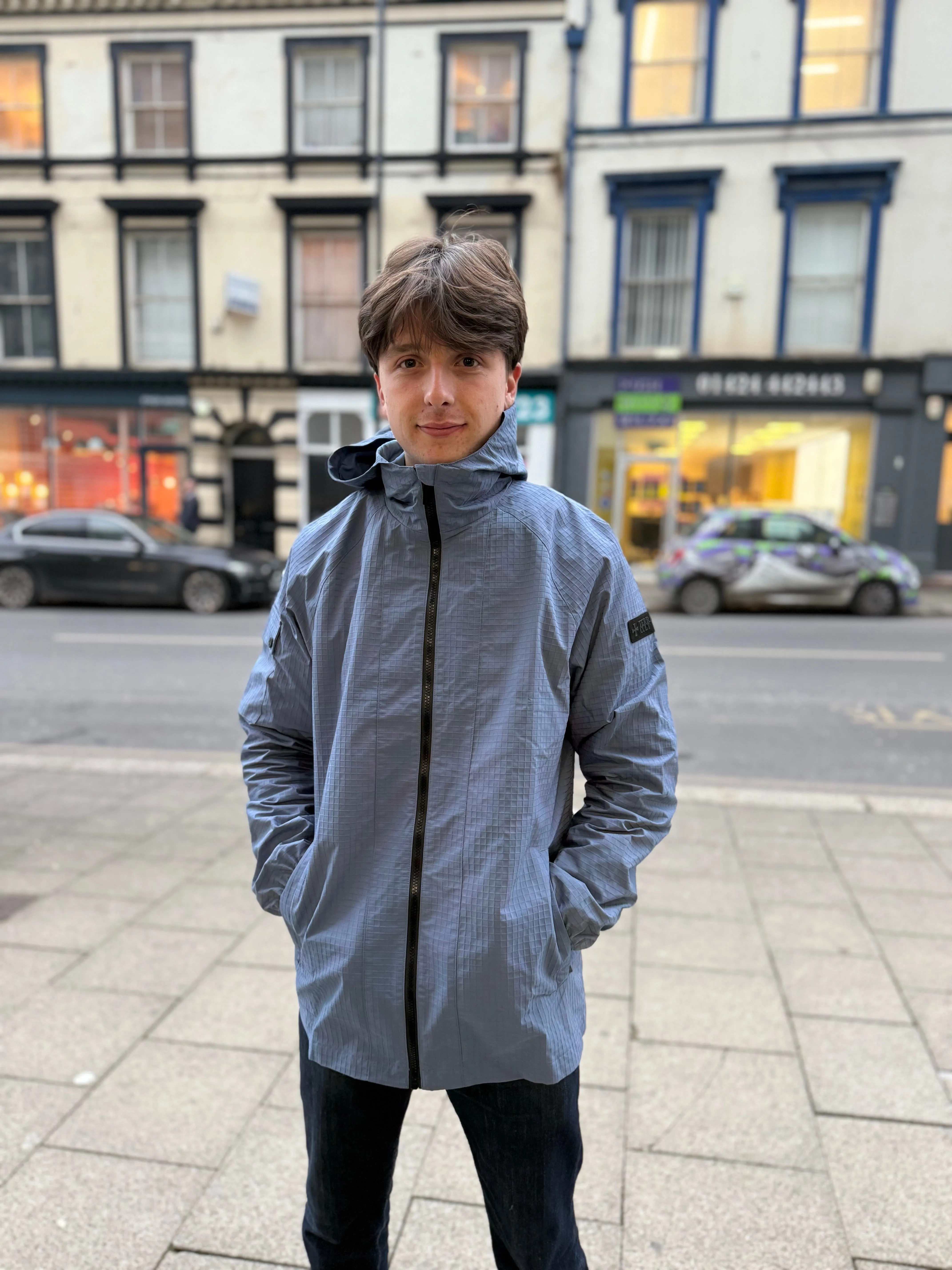 Terrace Cult TOTO Rip-stock Jacket Steel Blue